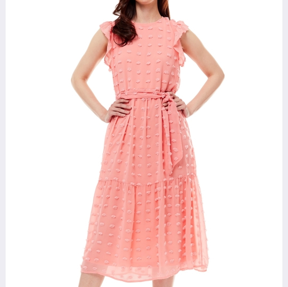 Love By Design Clip Dot Maxi Dress